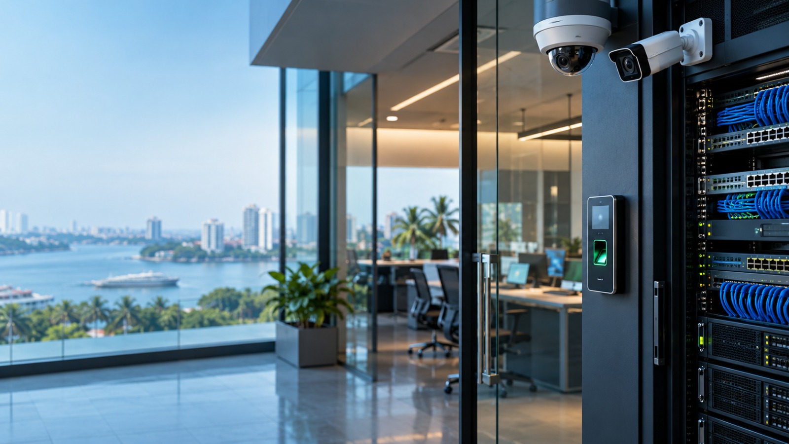 CCTV, networking and ELV solutions by Comtech Enterprises in Kochi